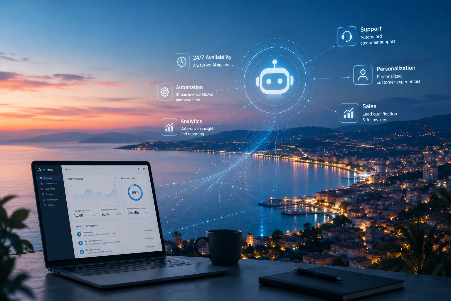 Agents IA pour entreprises : le guide complet pour automatiser sa relation client en 2026