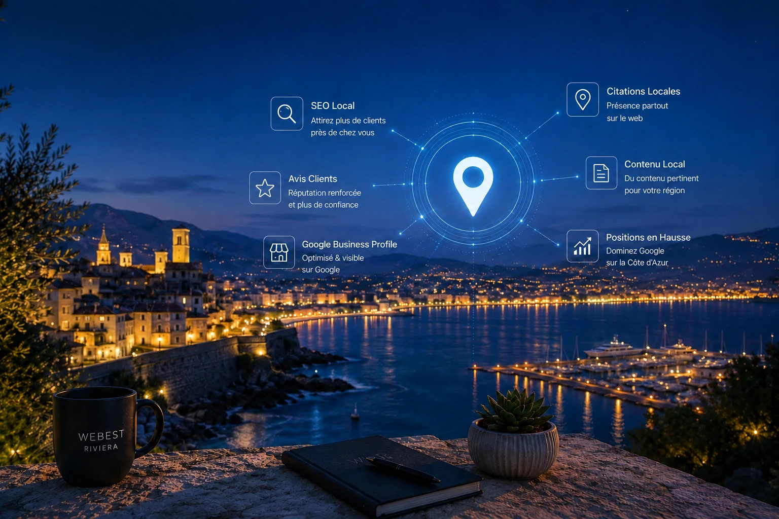 SEO local : le guide complet pour dominer Google sur la Côte d'Azur en 2026
