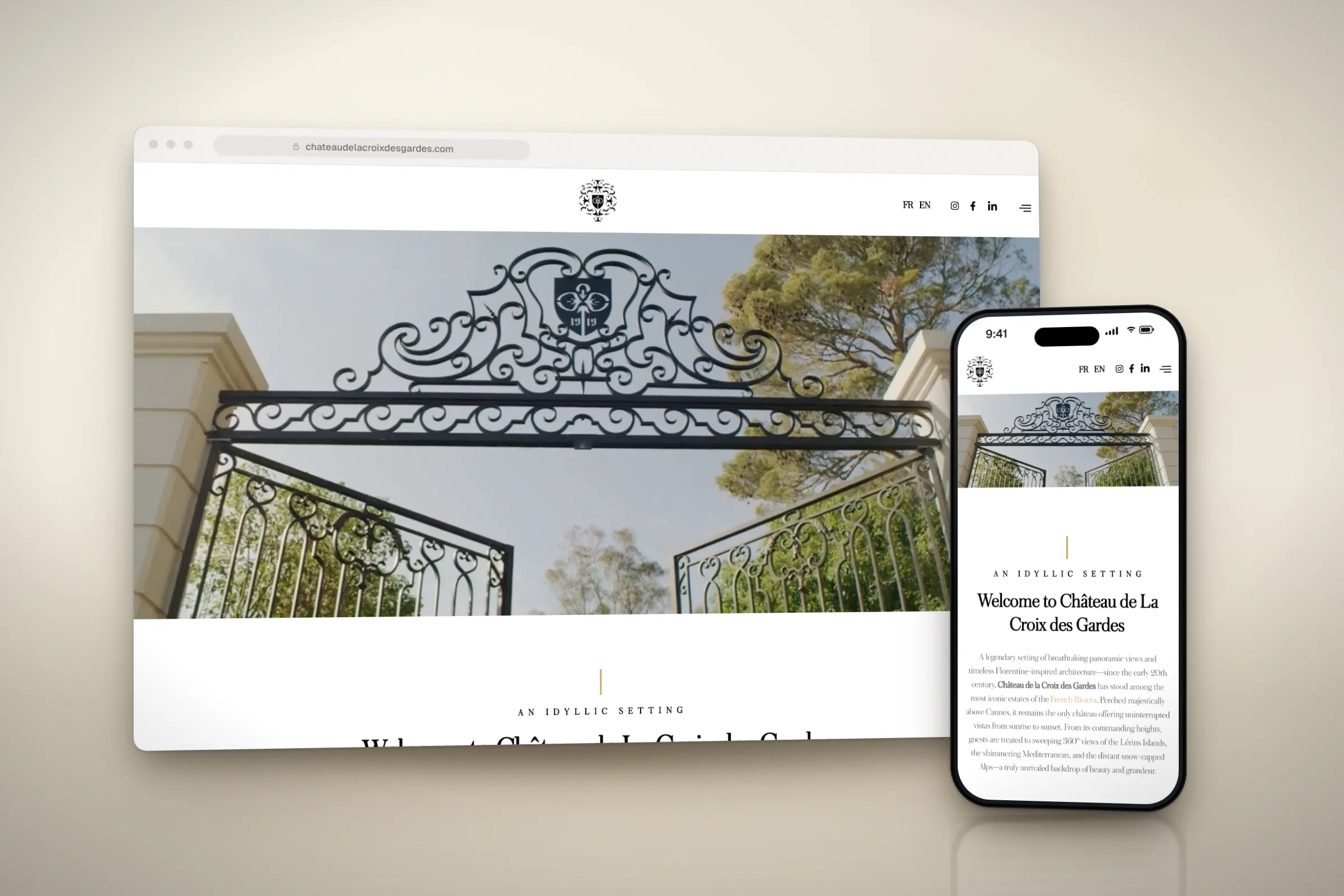 Château de la Croix des Gardes — Lieu de réception d’exception, Cannes